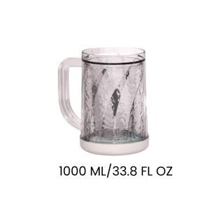 Transparent Double-Layer Ice Cup