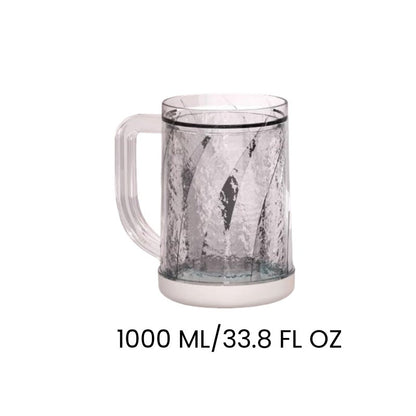 Transparent Double-Layer Ice Cup