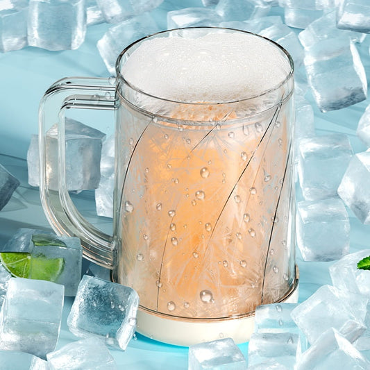 Transparent Double-Layer Ice Cup